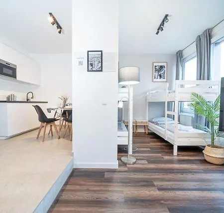 아파트 1 Modernes City-studio Fuer 6 Bogenhausen Naehe Messe *